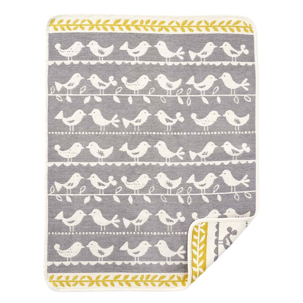 Birds Cotton Blanket