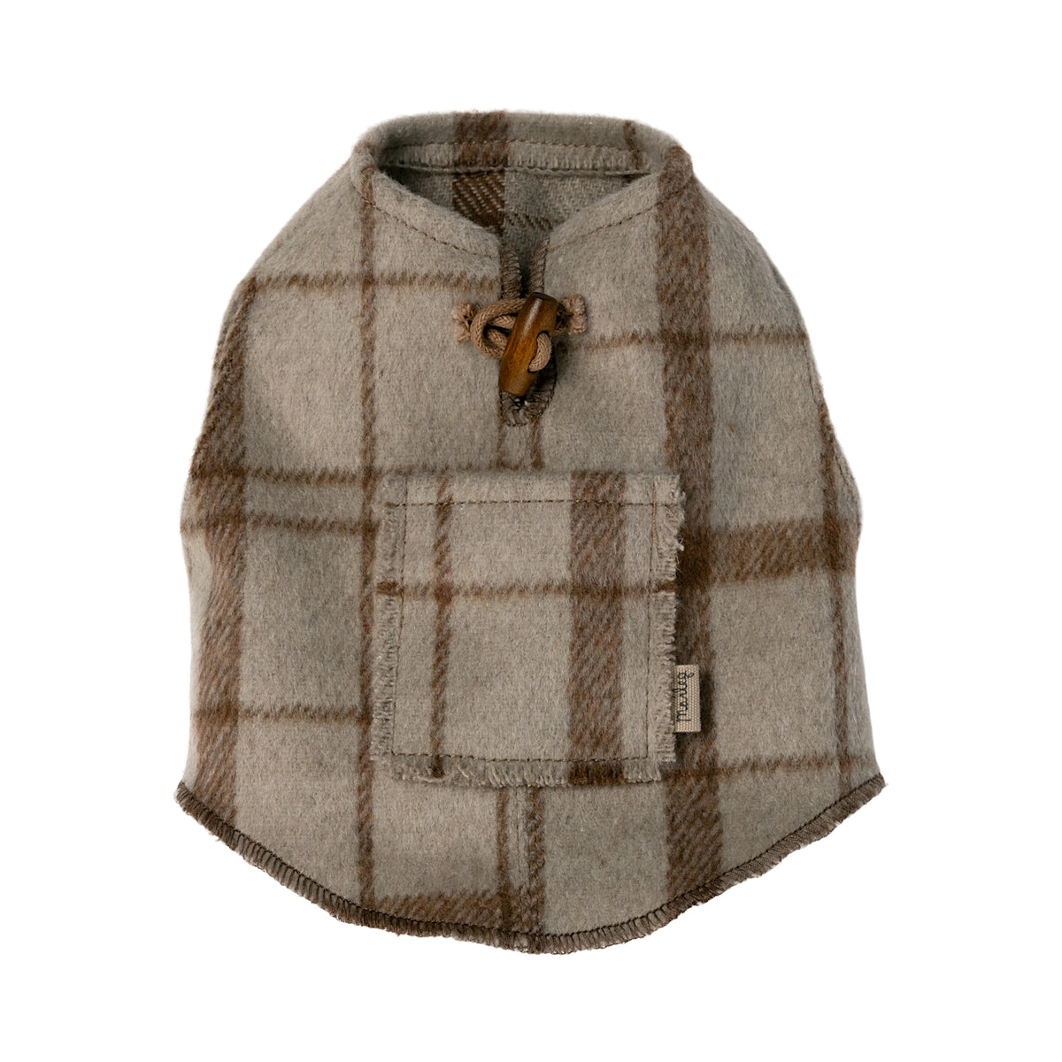 Dog Plush Poncho Coat