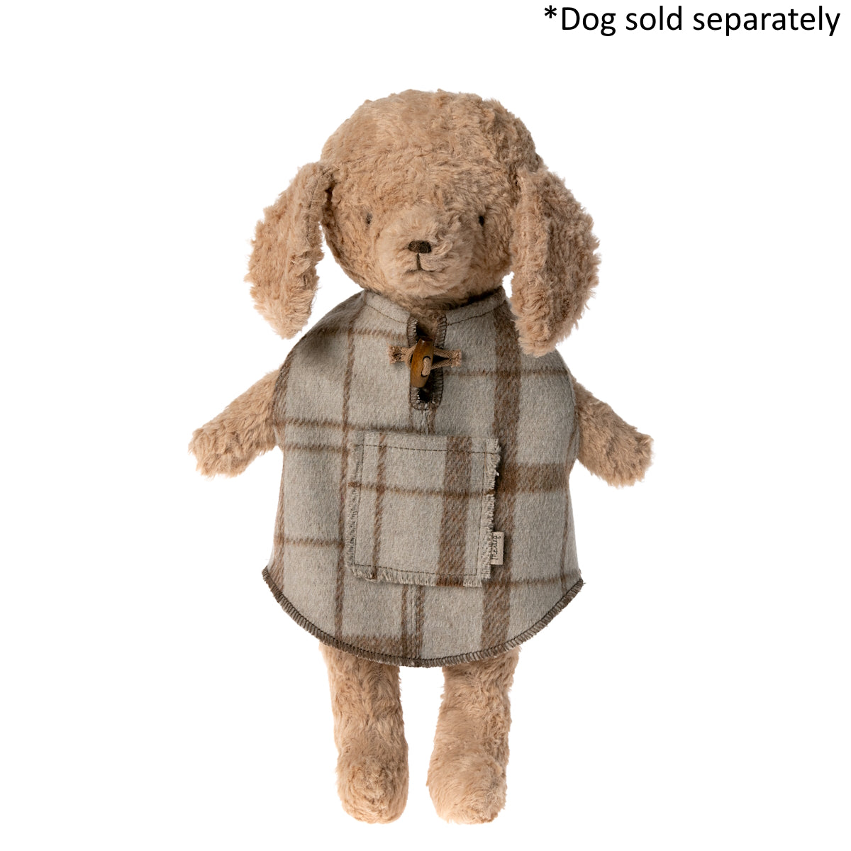 Dog Plush Poncho Coat