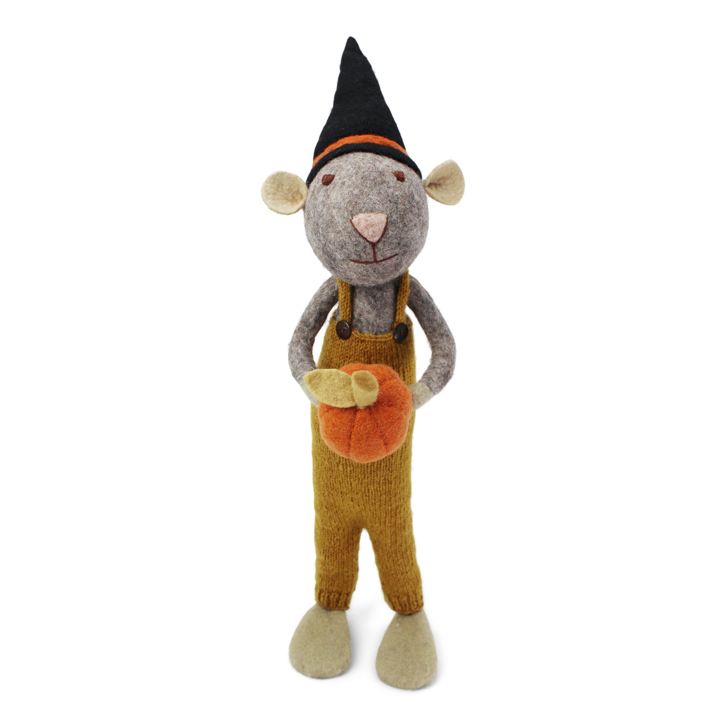 Mouse Boy Extra Large Grey w/Pumpkin