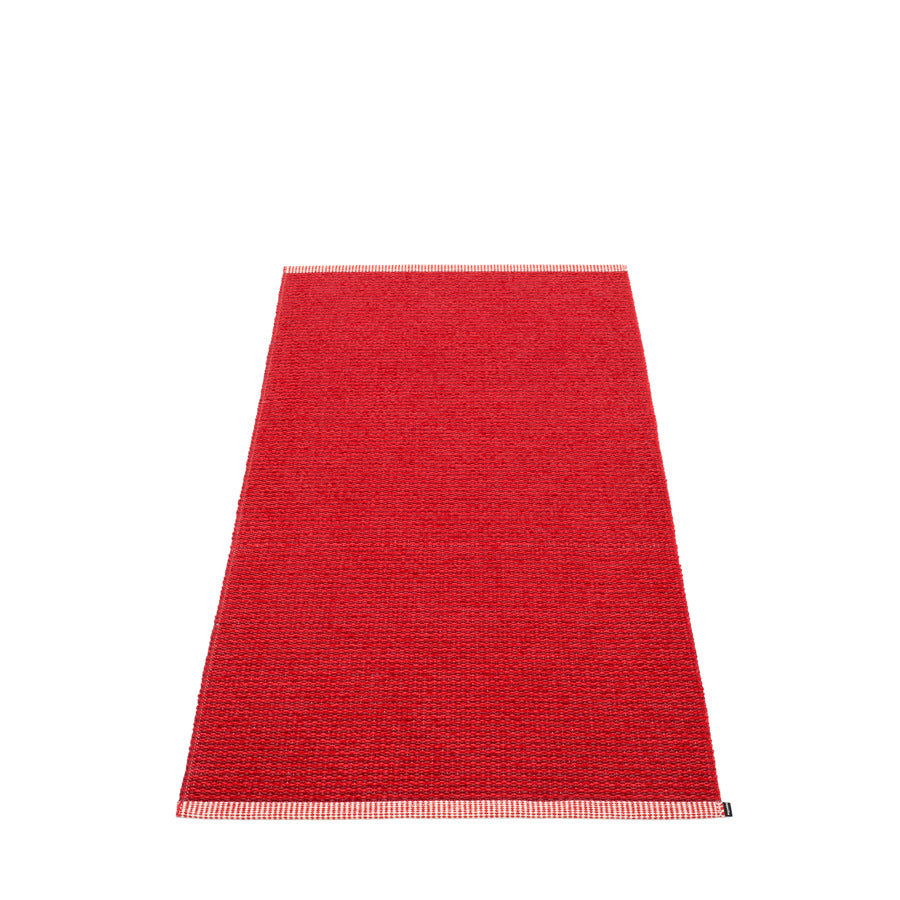 Mono Rug Dark Red