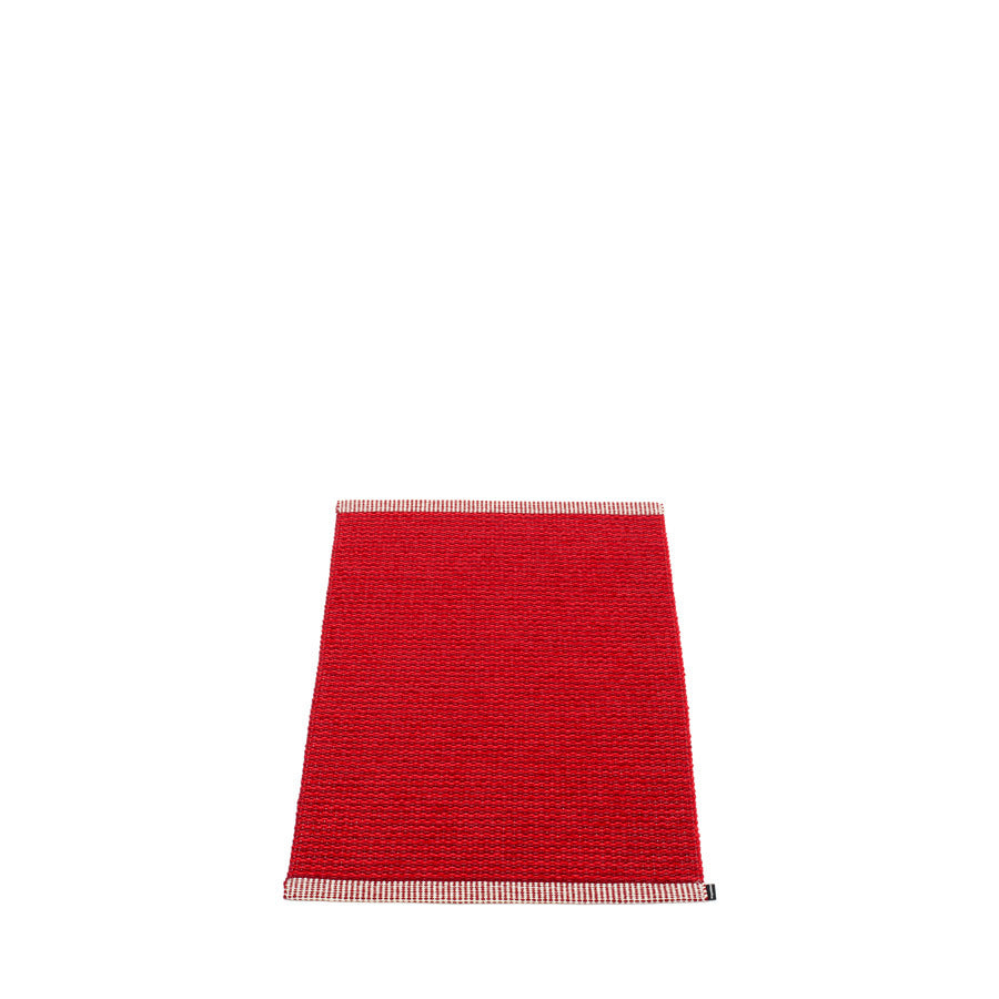 Mono Rug Dark Red