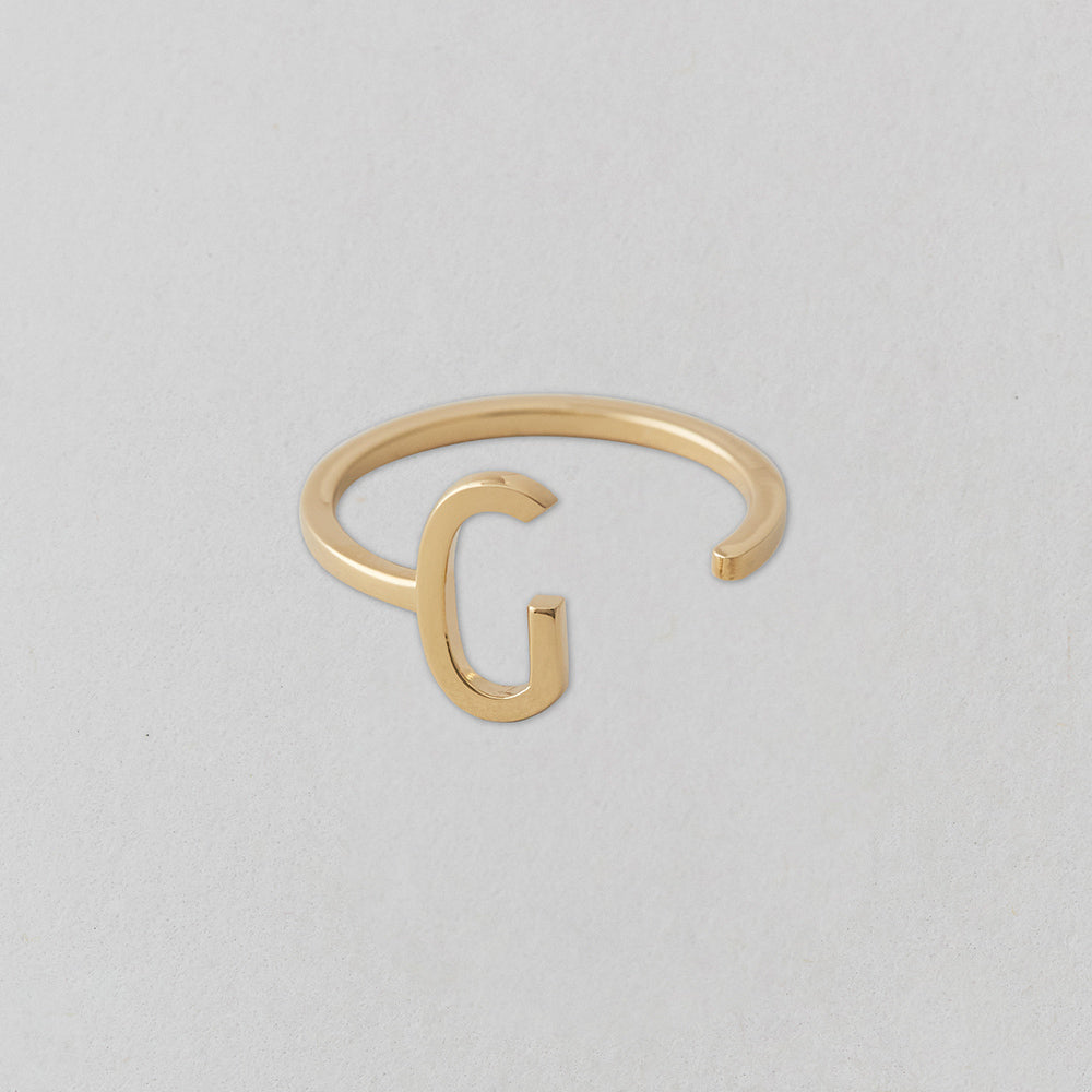 Ring Gold A-Z
