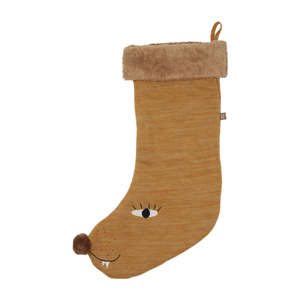 Lion Christmas Stocking