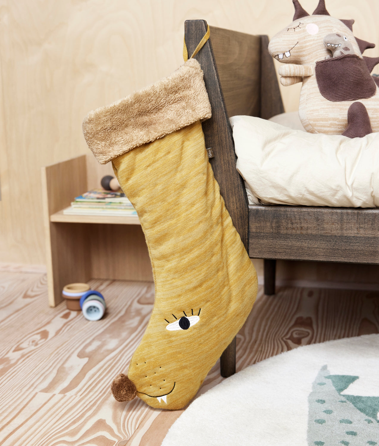 Lion Christmas Stocking