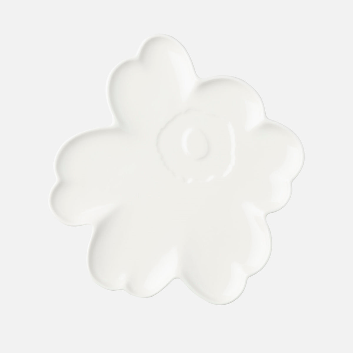 Unikko Serving Plate 20cm white