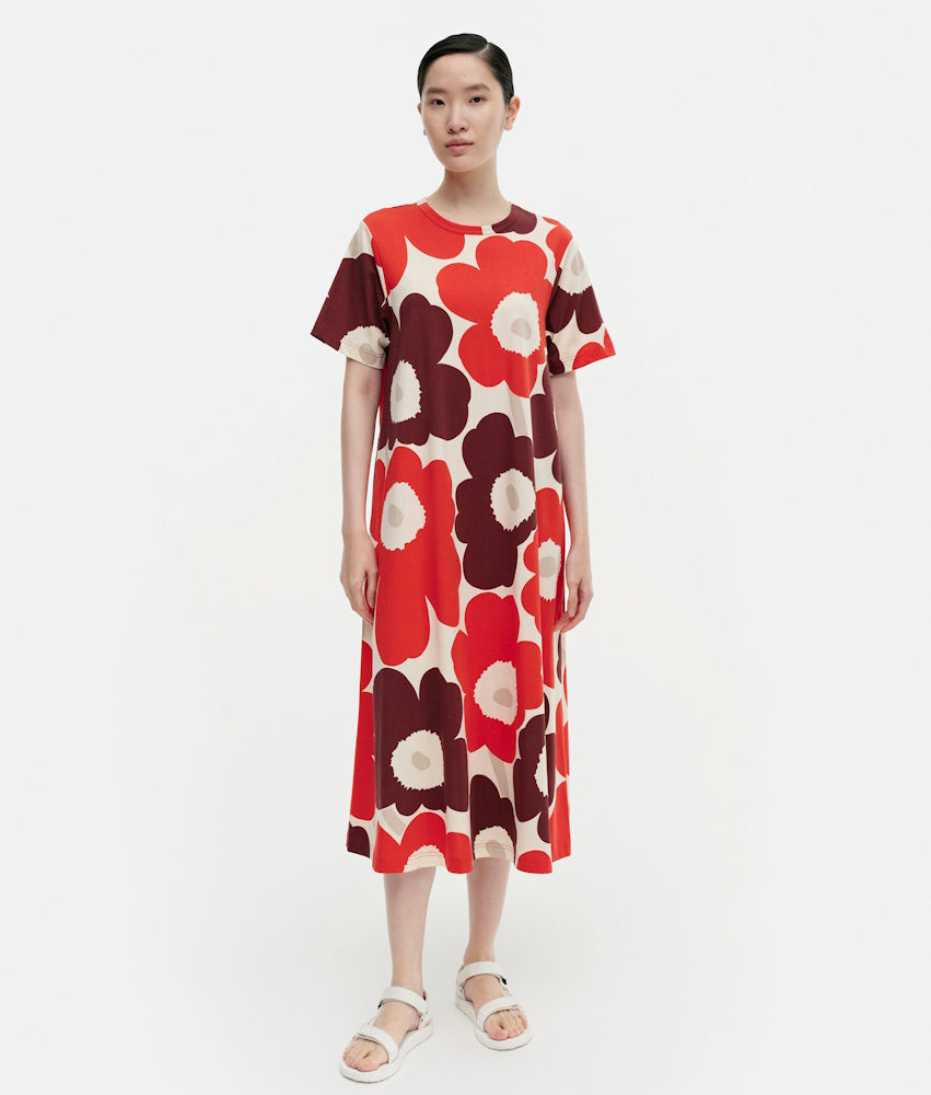 Petrun Unikko Dress Red