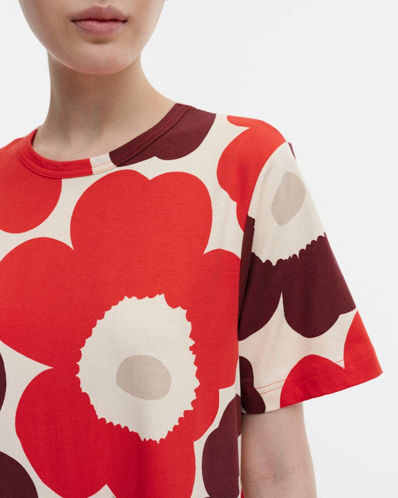 Petrun Unikko Dress Red