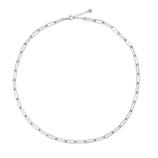 Ivy Chain Necklace L Steel