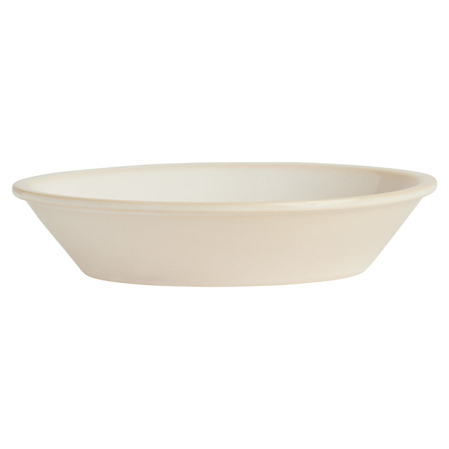 Yuka Ceramic Deep Plate 2pk White
