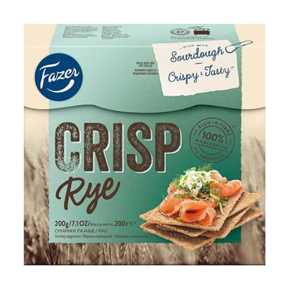 Fazer Crisp 200g Rye