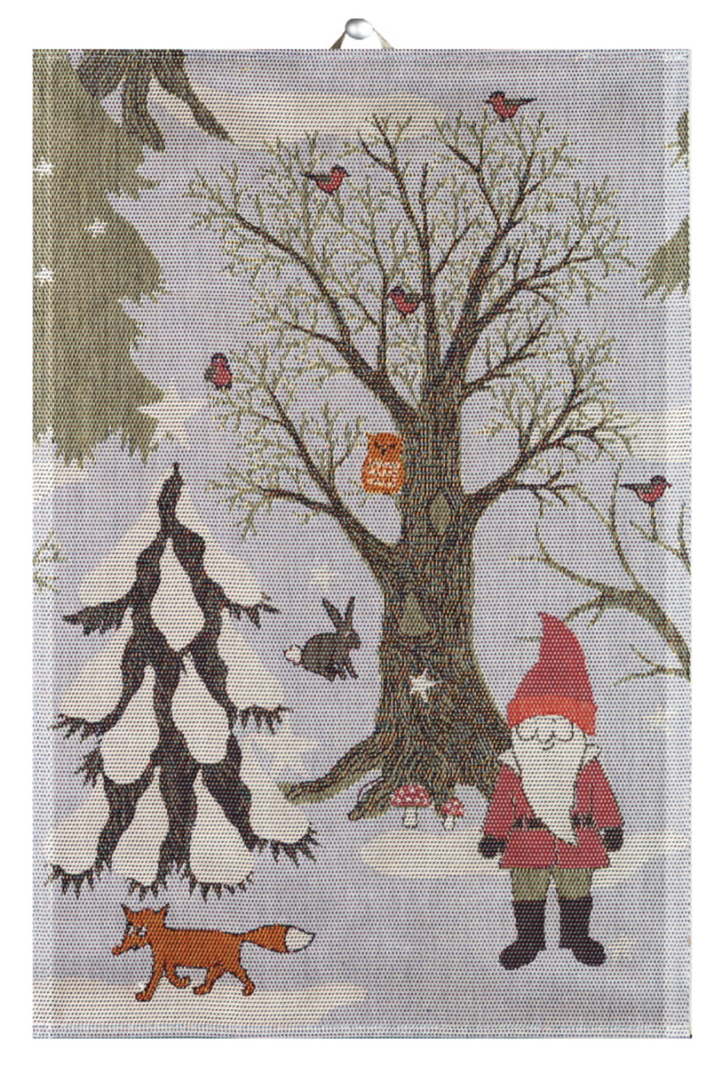 Julpromenad Teatowel 40x60