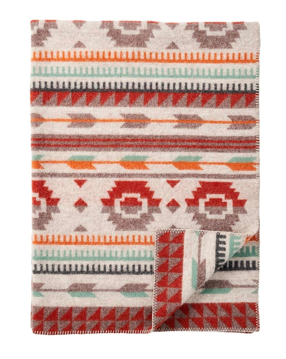 Arrow Wool Blanket Multi