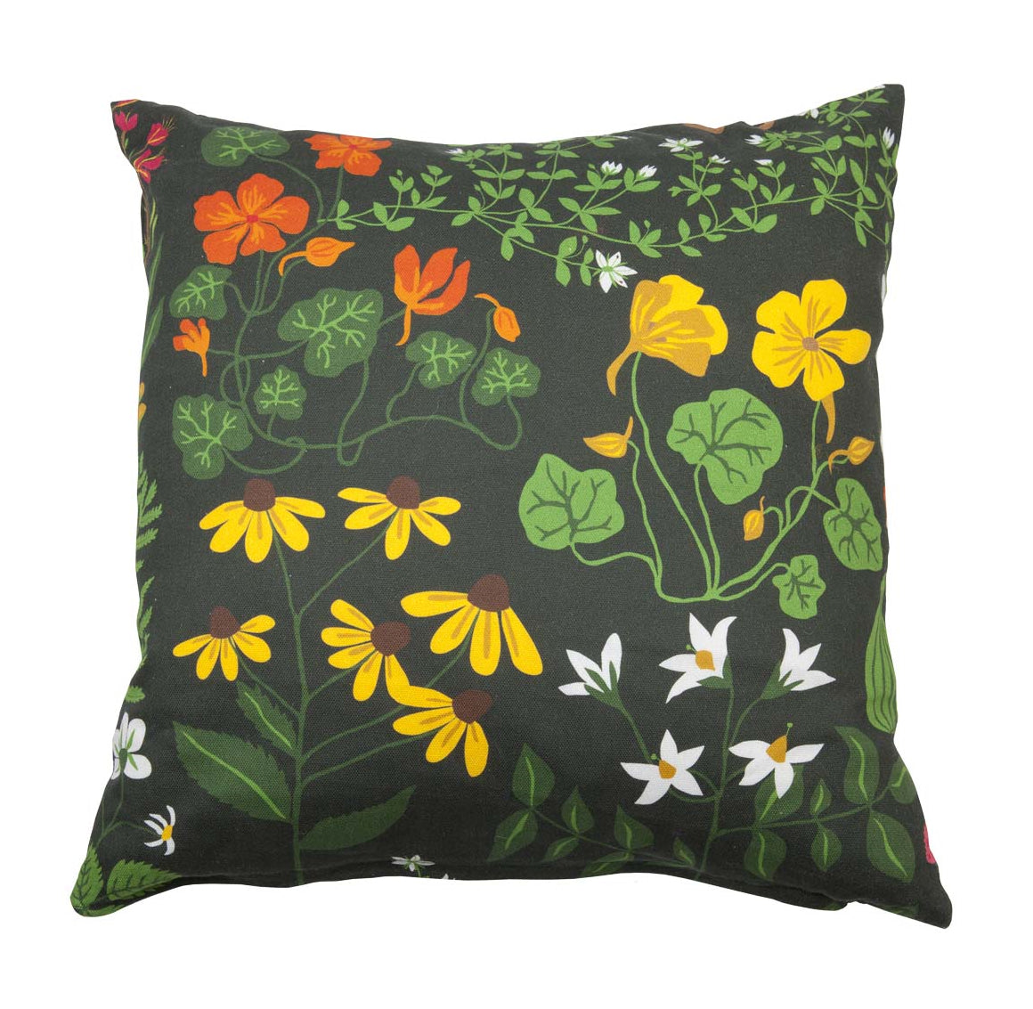 Leksand Cotton Cushion Cover Green