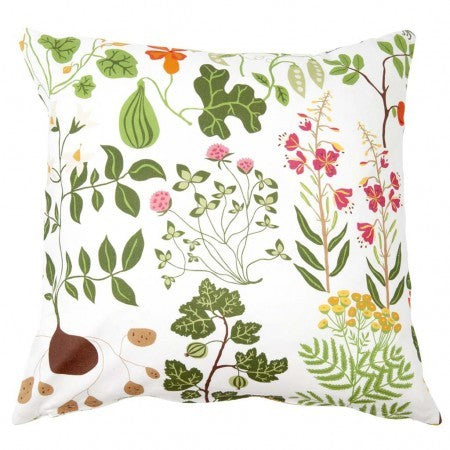 Leksand Cotton Cushion Cover White