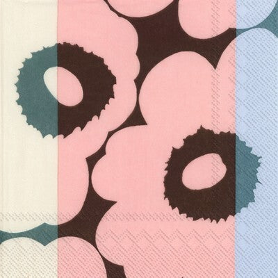Unikko Ralli Rose Napkin