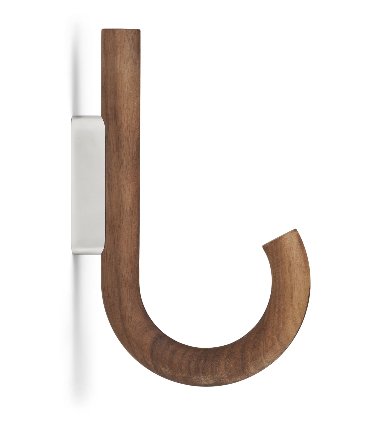 Hook Hanger Walnut-Chrome