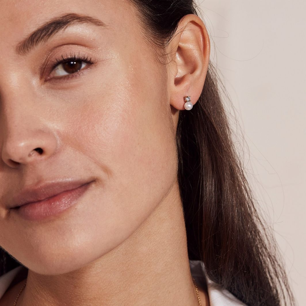 Luna Studs S Gold