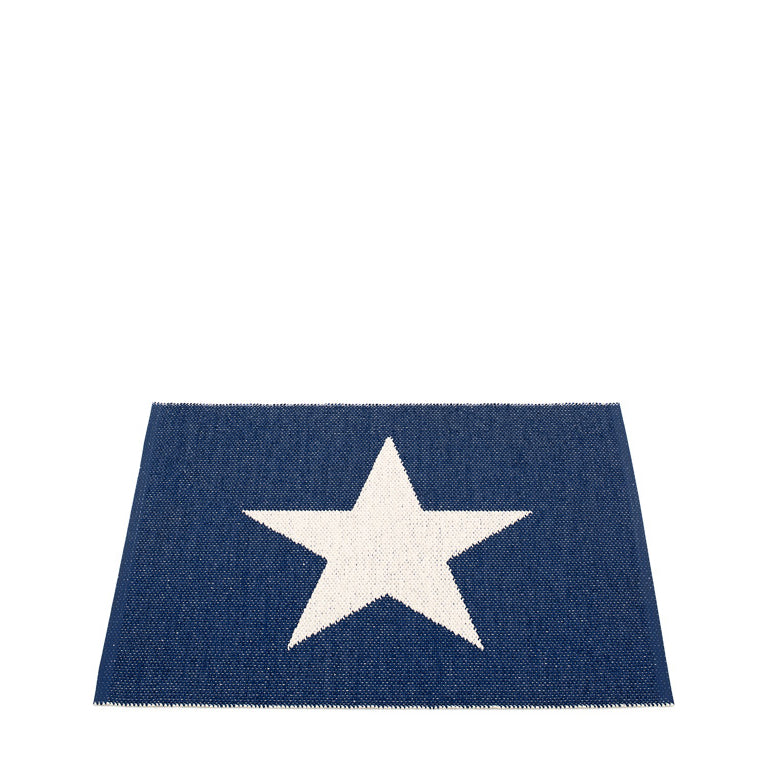 Viggo One Rug Dark Blue 70x90