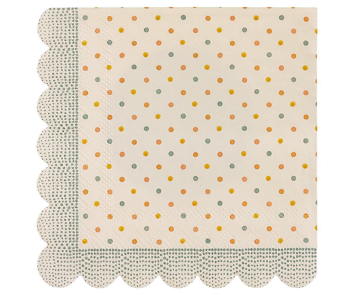 Napkin Multi Dots 16pk