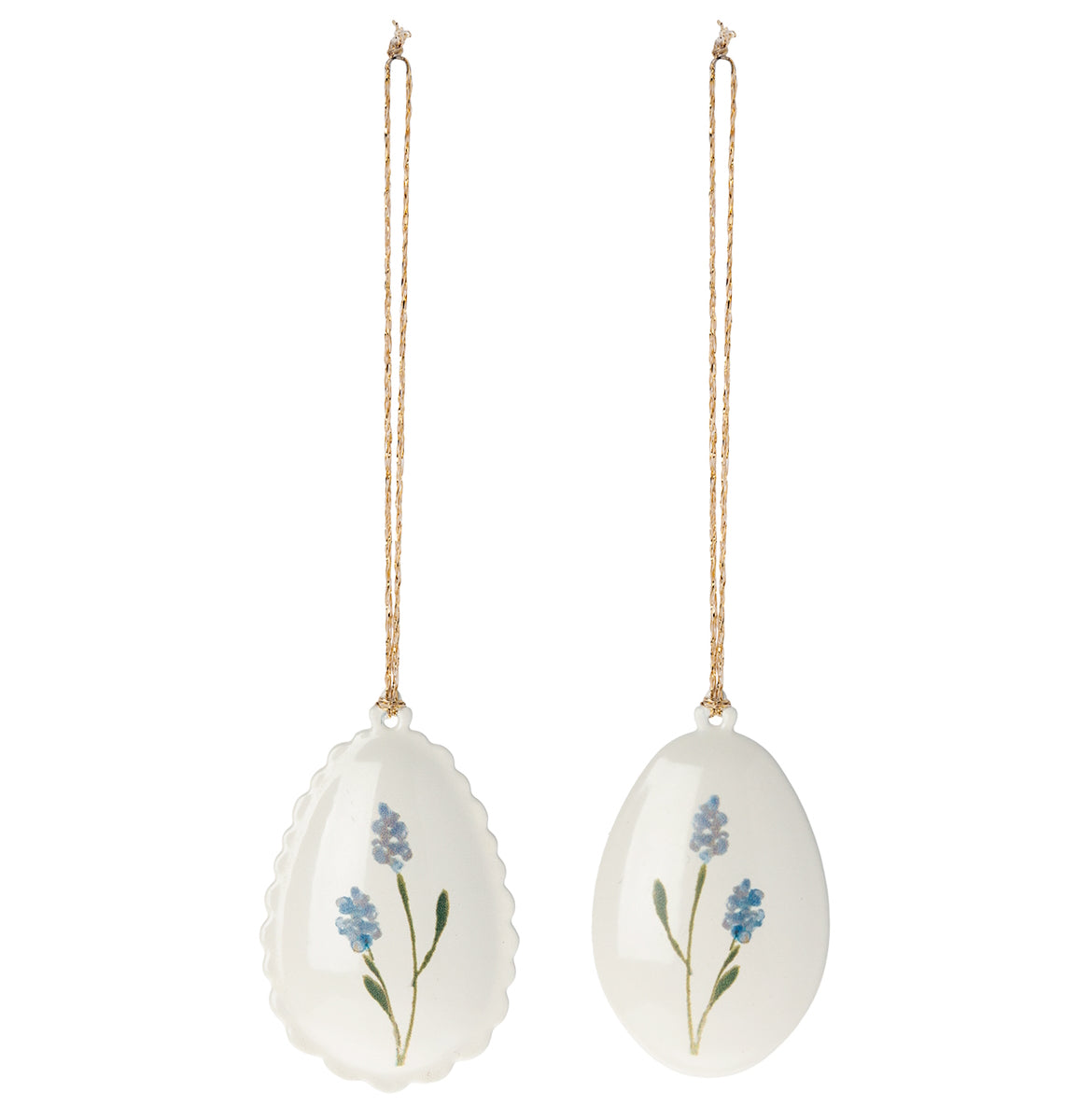 Easter Egg Ornament Blue assorted