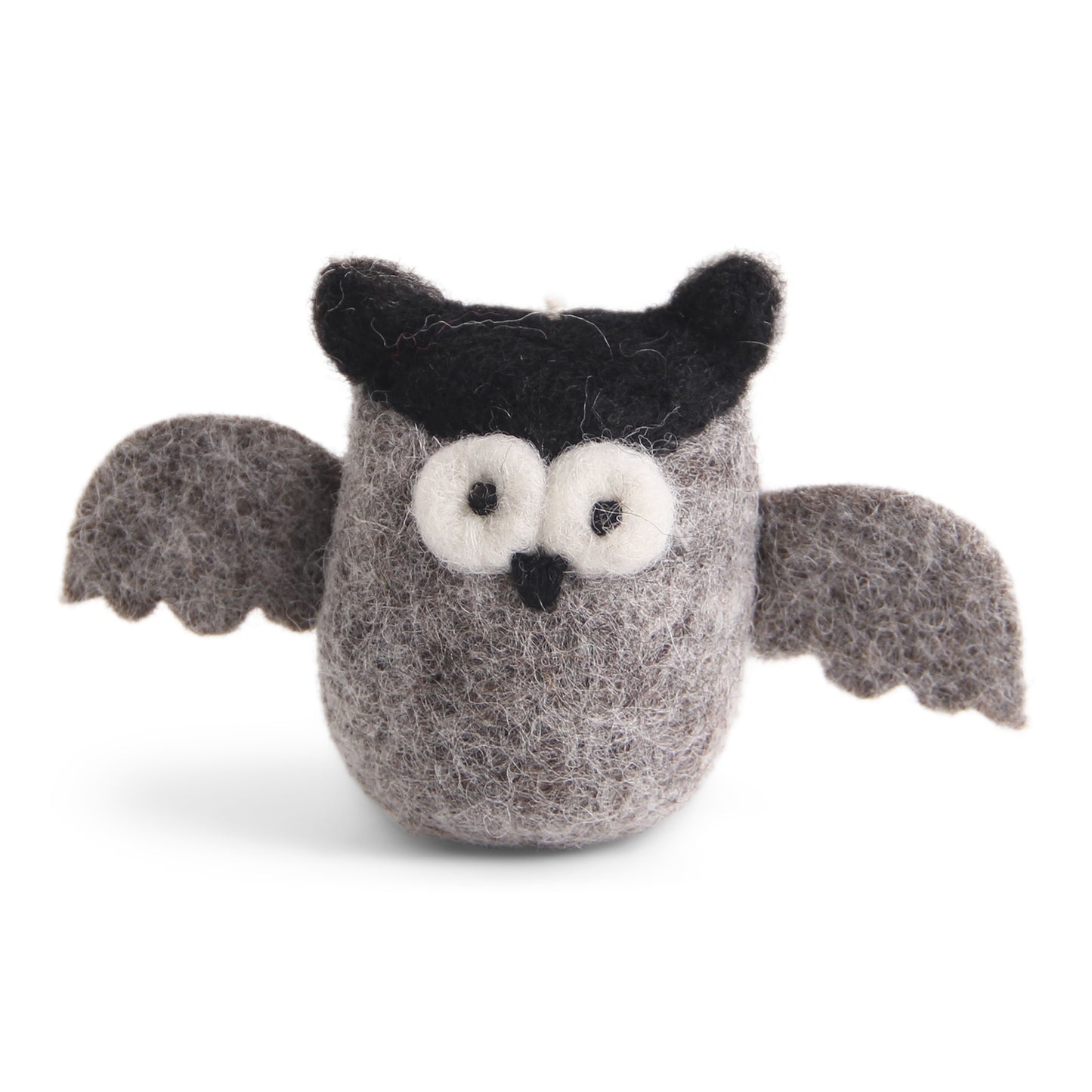 Halloween Owl Grey Decoration
