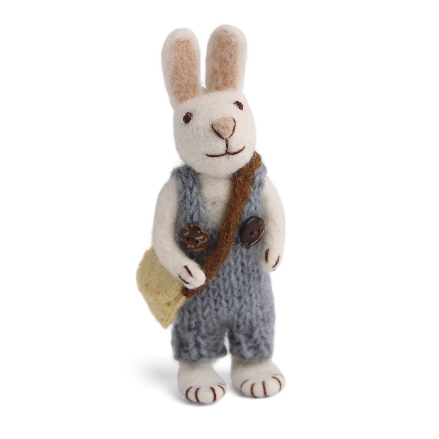 Bunny Small White blue pants & bag