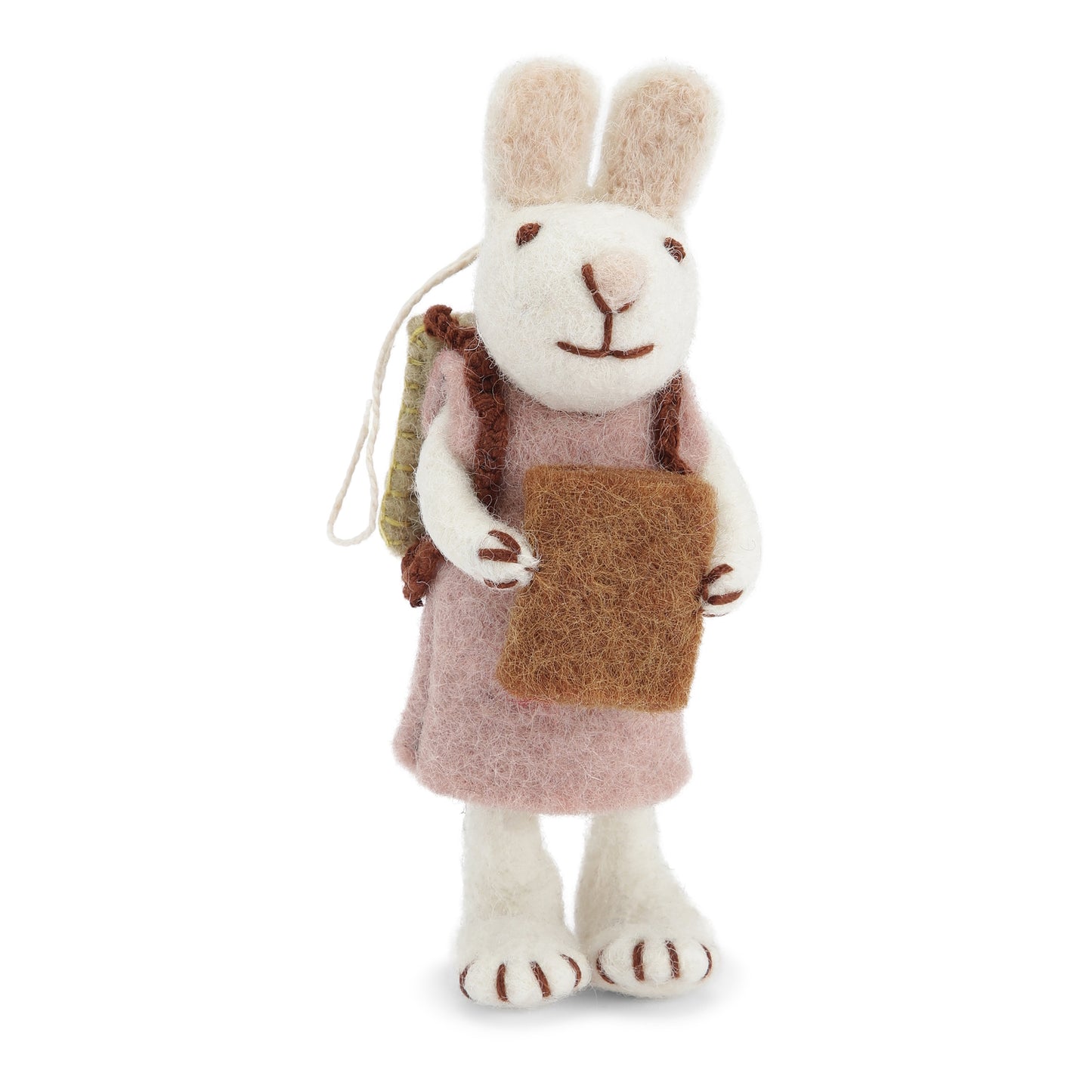 Bunny Small White dress & book