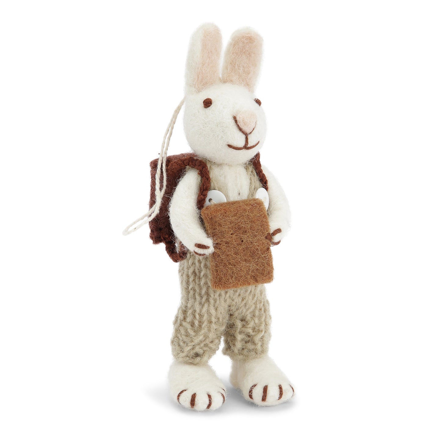 Bunny Small White pants & book