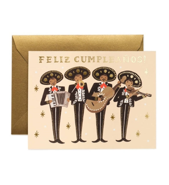 Mariachi Birthday Card