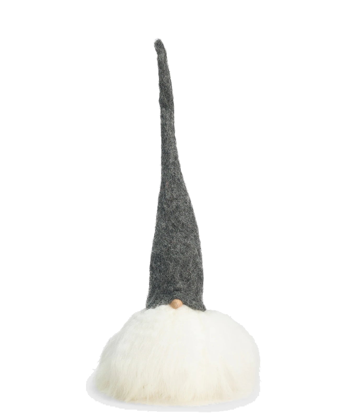 Santa Sml grey hat white beard