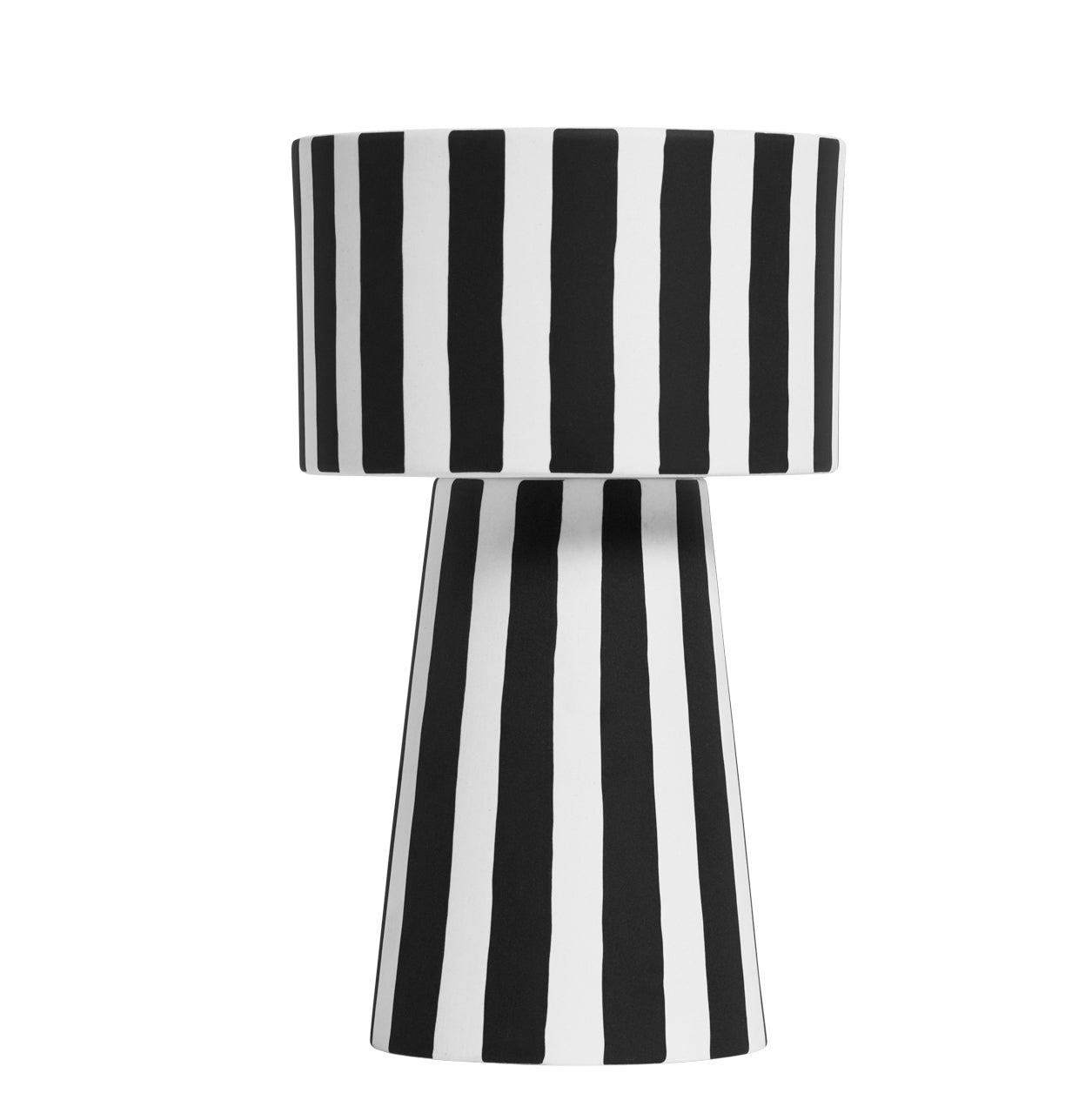 Toppu Pot Large black-white