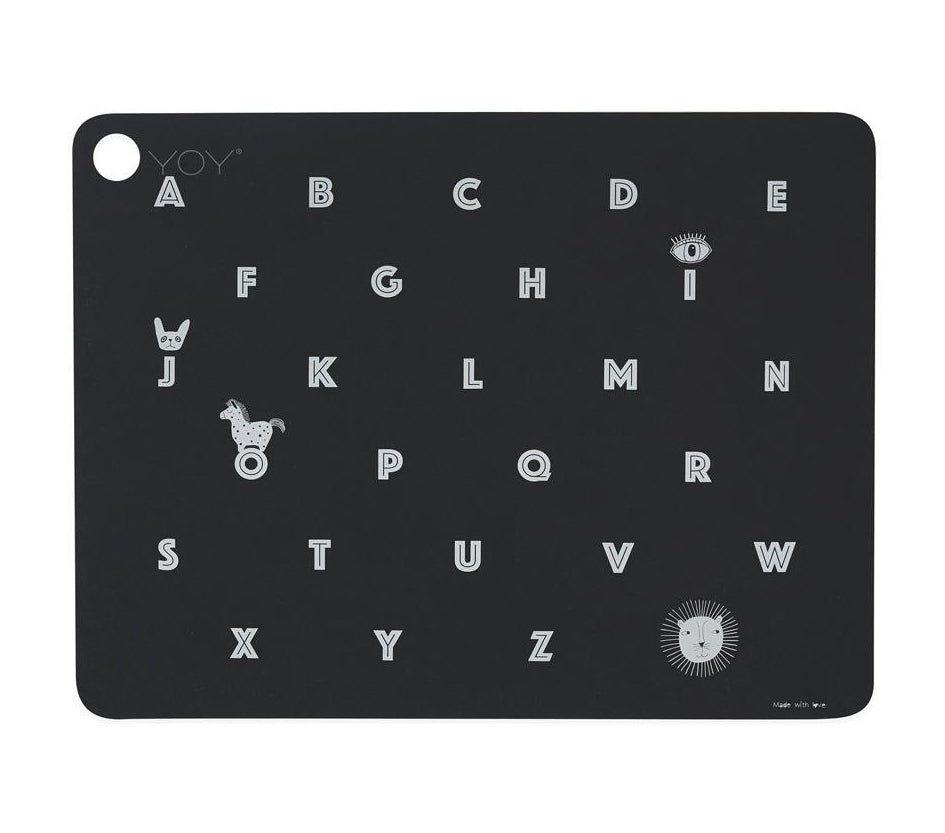 Placemat Alphabet