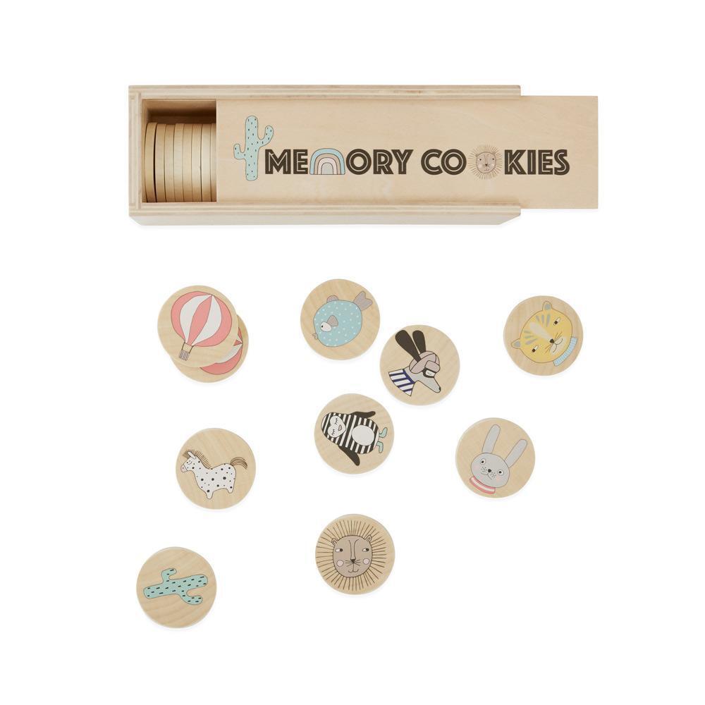 Cookies Wooden Memory Game