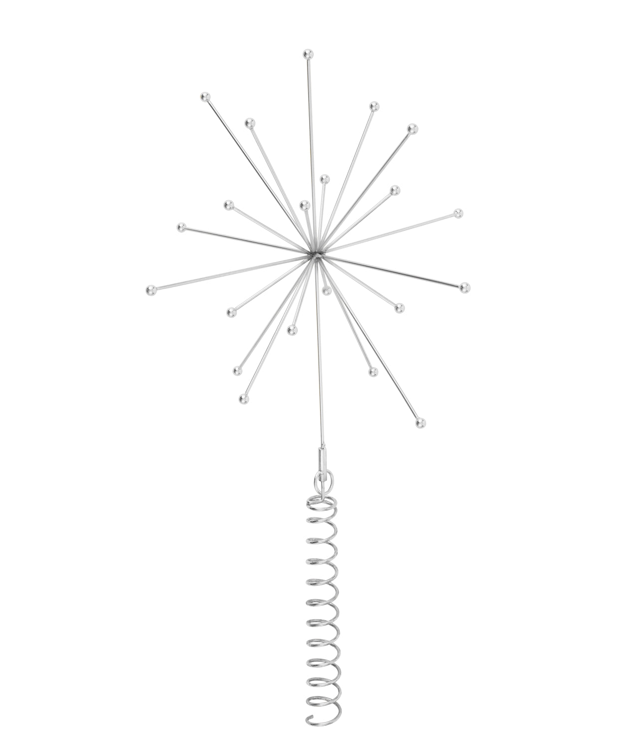 Christmas Tree Star Silver