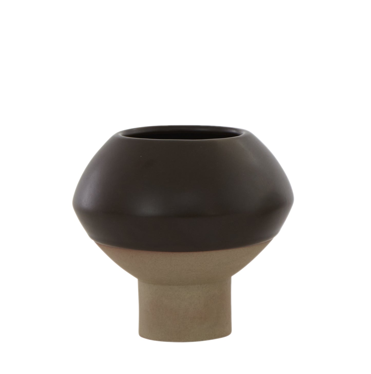 Hagi Ceramic Vase Mini Brown