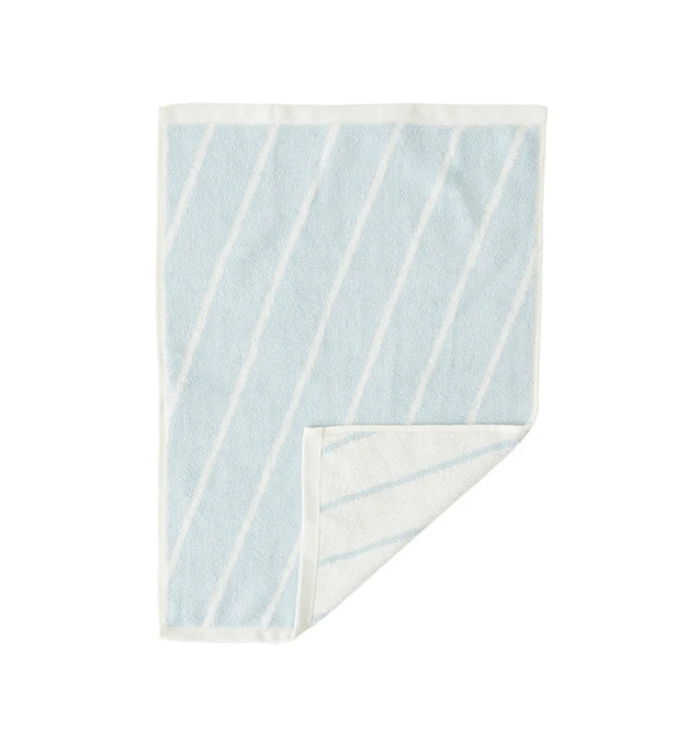 Nordic Fusion OYOY Raita Guest Towel cloud ice blue Nordic