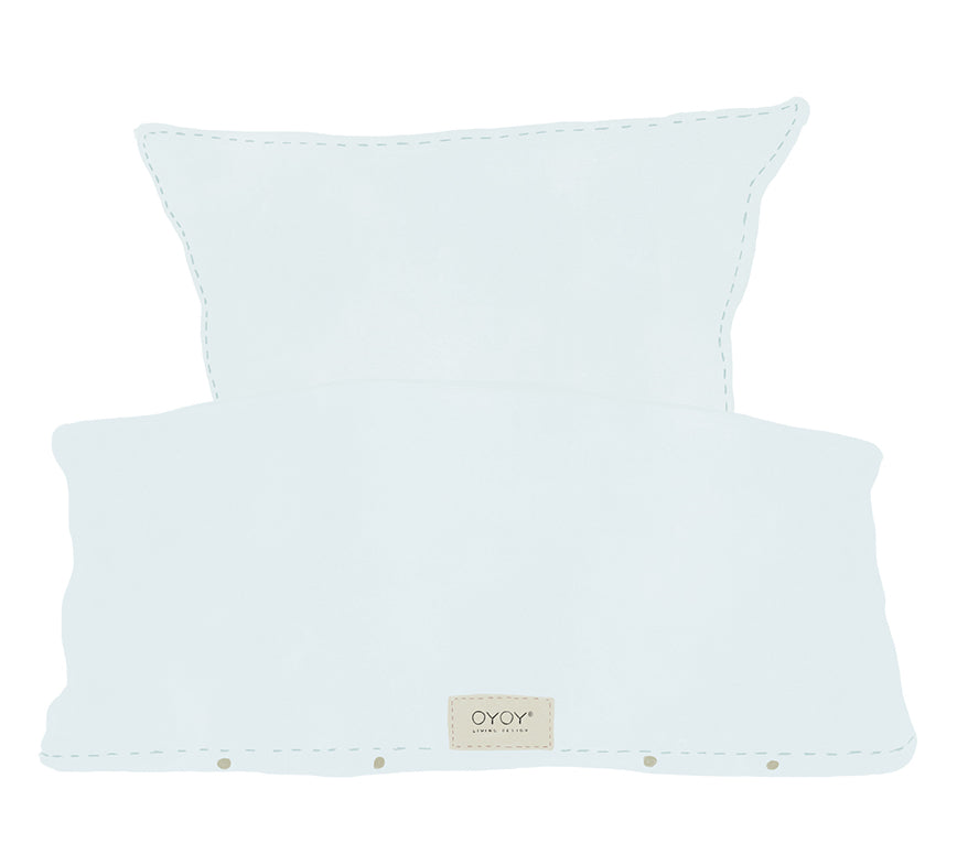 Nuku Bedding Single Extra Ice Blue
