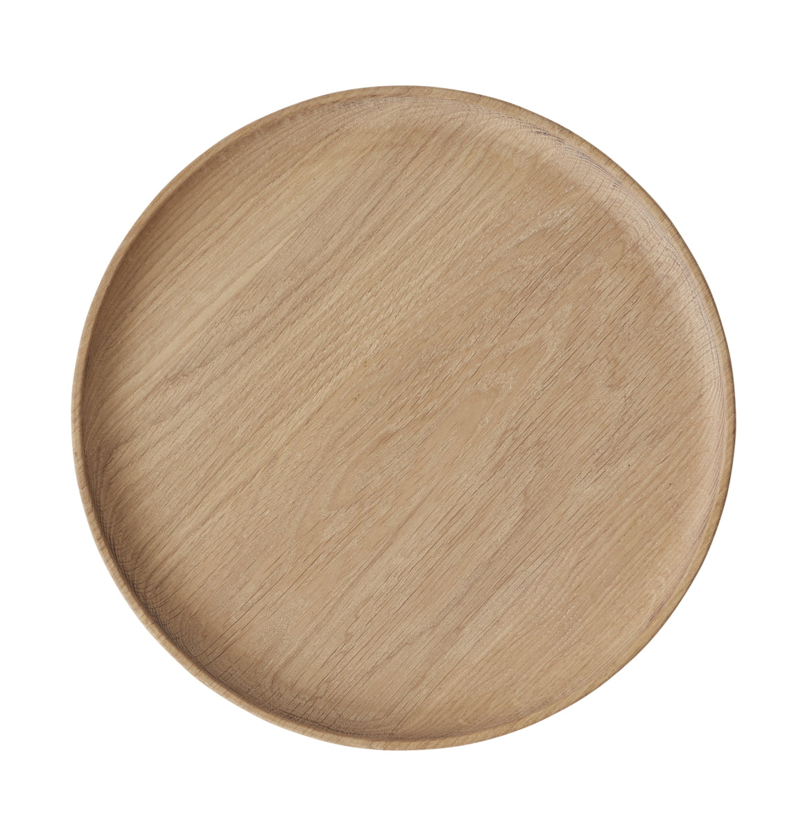 Inka Wood Tray Round Large Nature