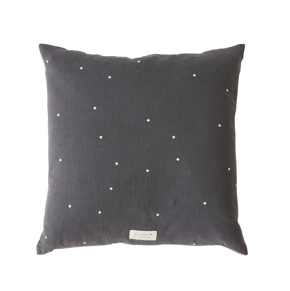 Kyoto Dot Cushion Square Anthracite