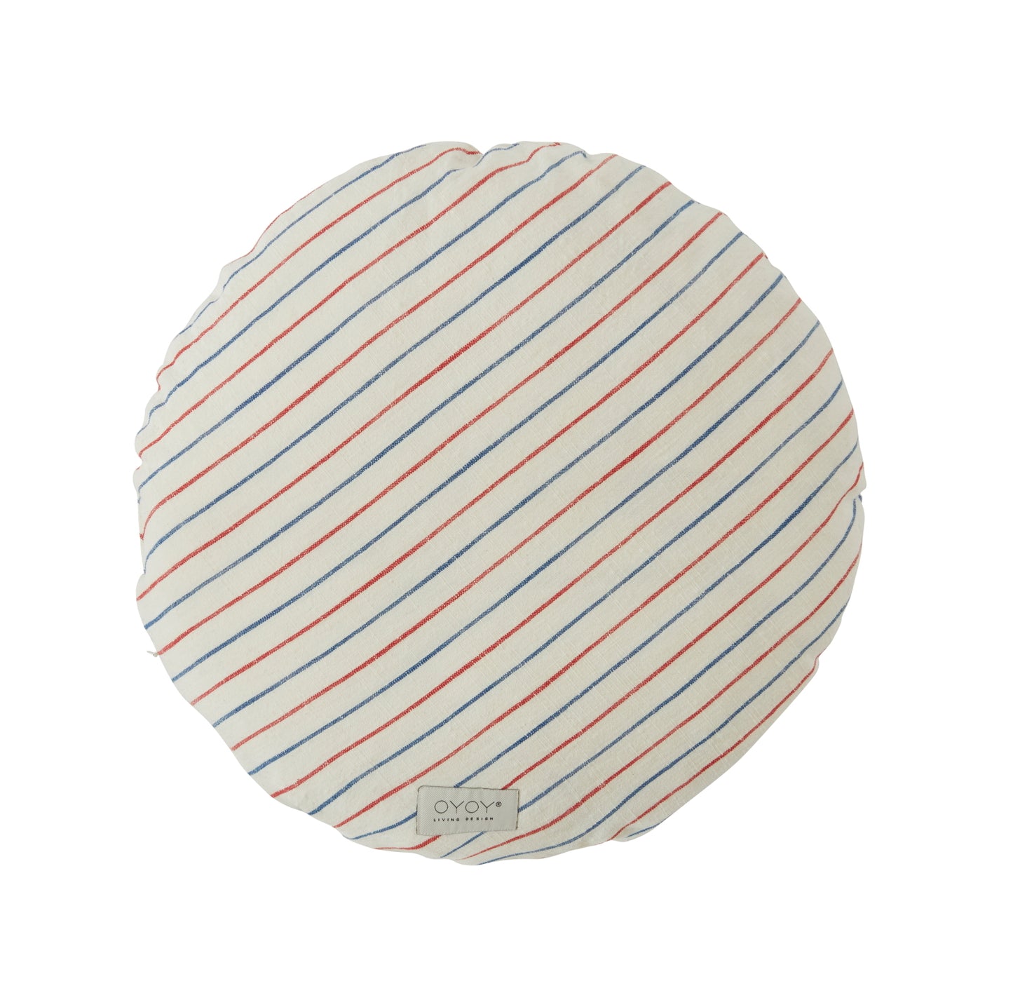 Kyoto Cushion Round Large Blue-Red