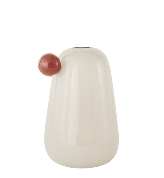 OYOY Inka Vase Small Offwhite