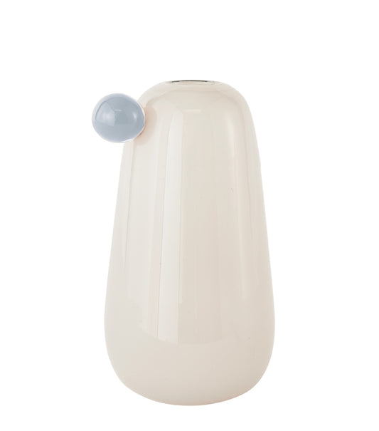 OYOY Inka Glass Vase Large White