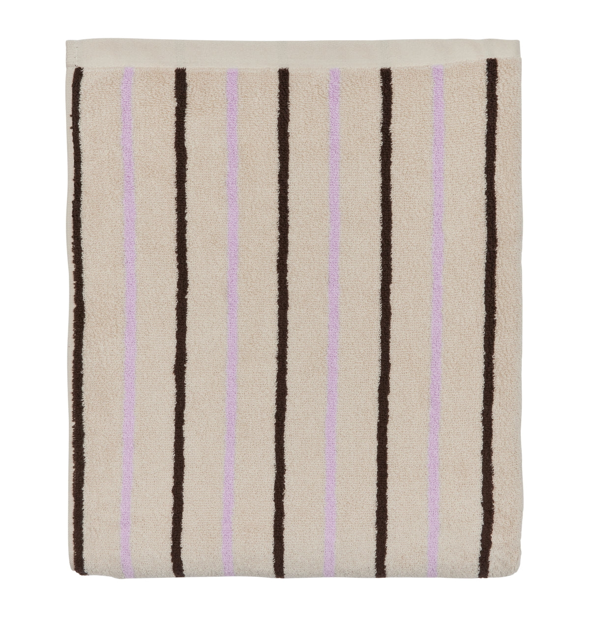Raita Organic Cotton Bath Sheet Clay-Purple