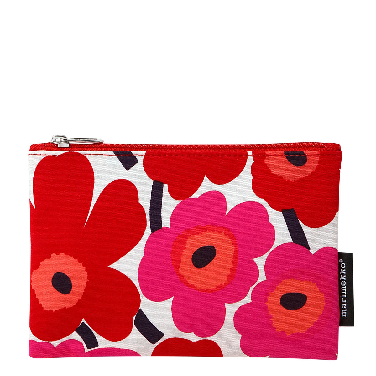 Kaika Unikko Cosmetic Bag Red