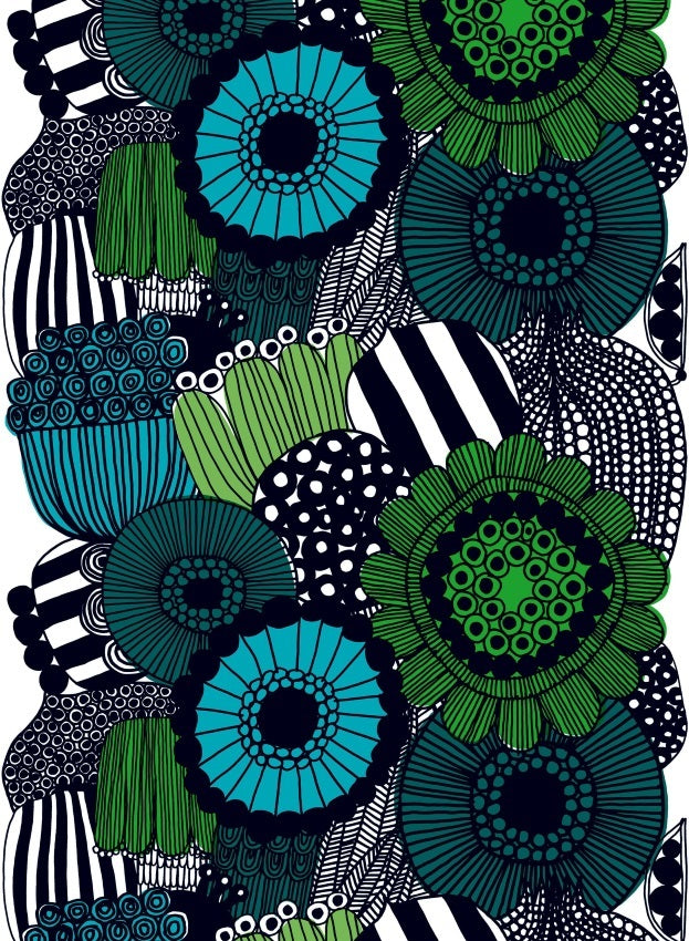 Siirtolapuutarha Fabric green