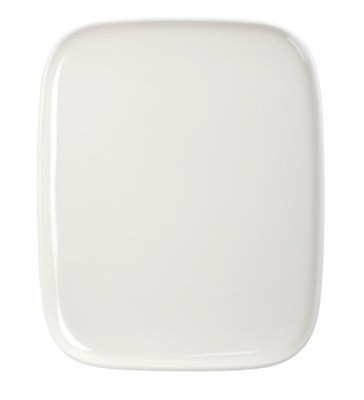 Marimekko Oiva plate white 15x12cm