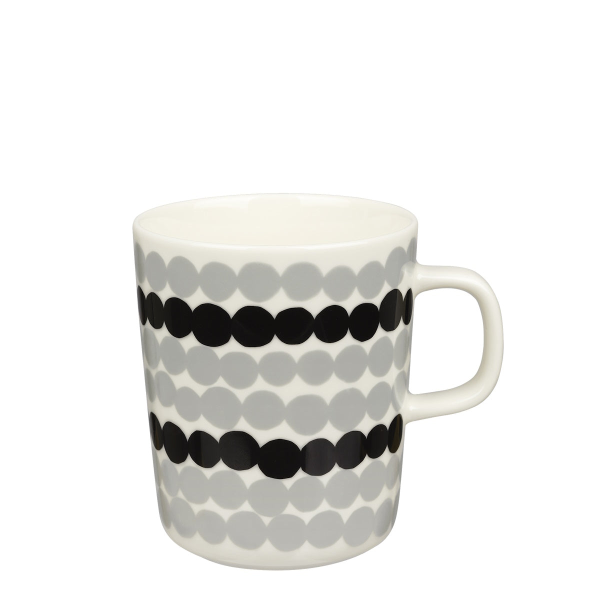 Rasymatto Mug 2.5dl grey-black