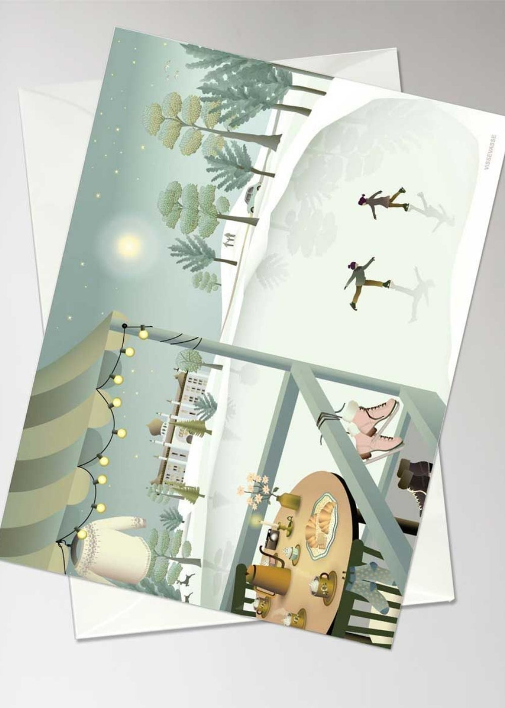 Ice Skating Card