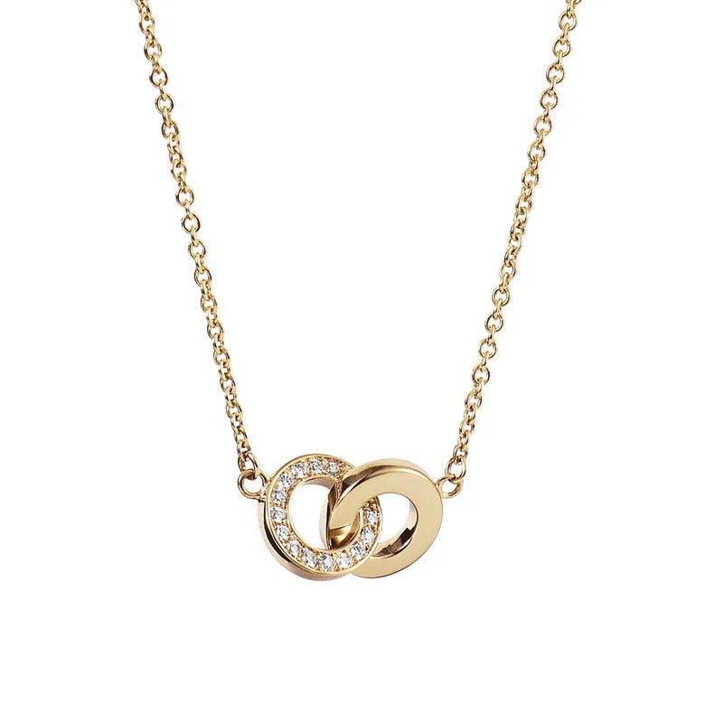 You & Me Necklace Gold